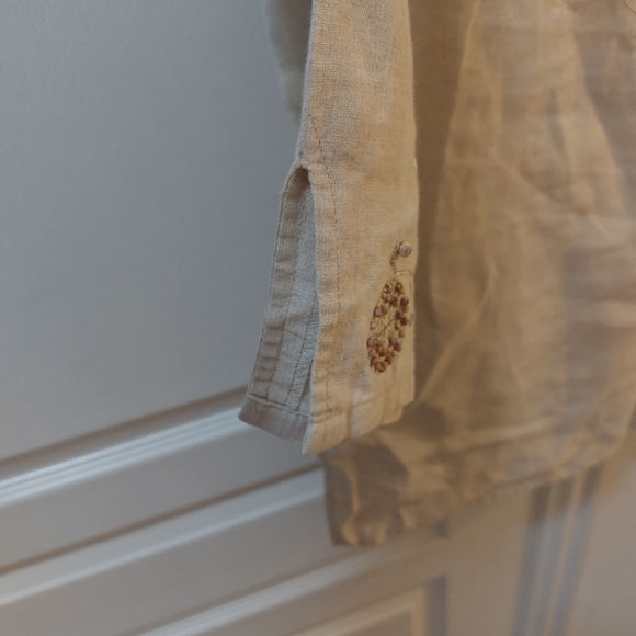 Edward Woman Turnic Shirt Brown Size Medium - Picture 8 of 15